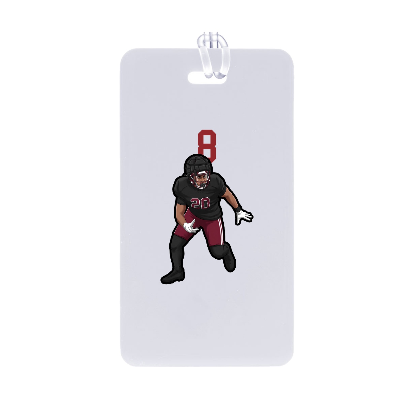 Bag Tag — Number Top in Classic
