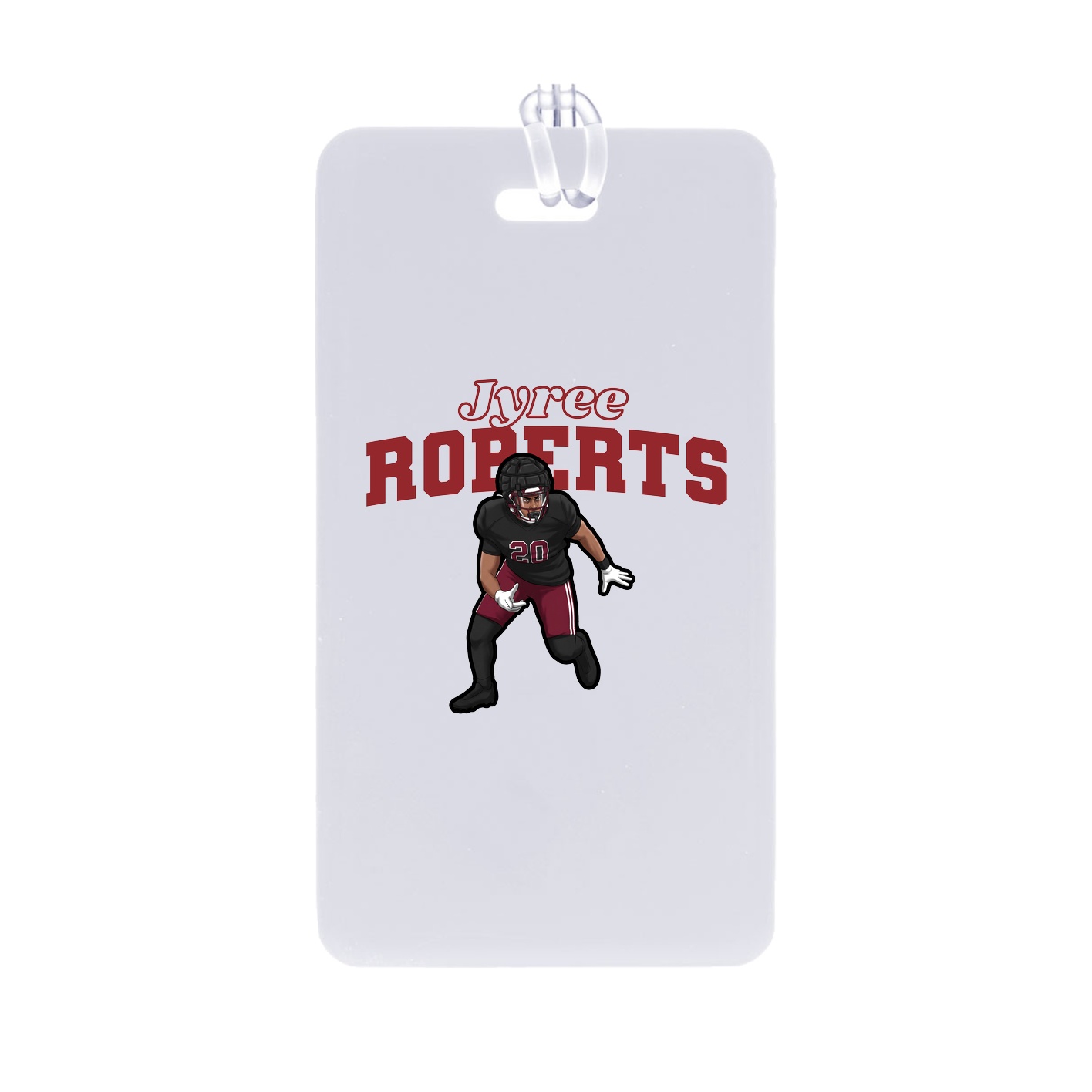 Bag Tag — Name Arch in Classic