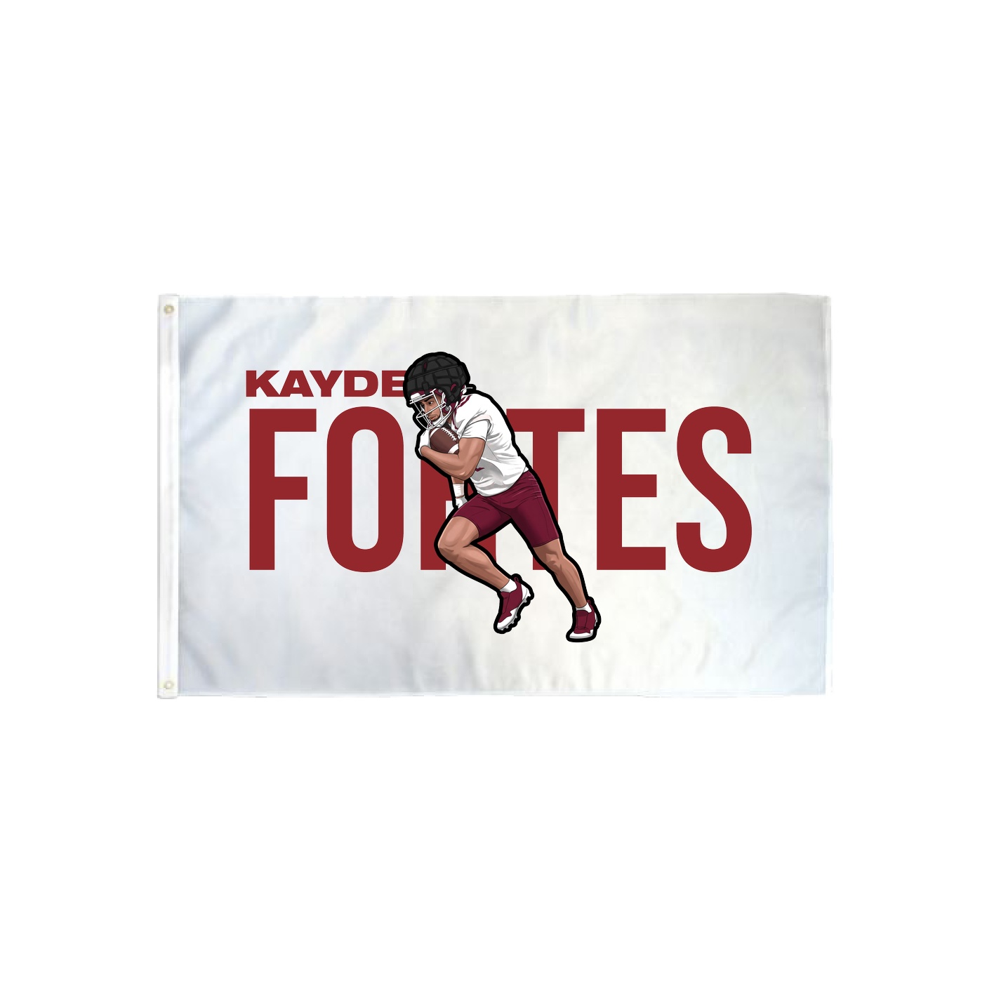 3x5 Flag — Player Name in Classic