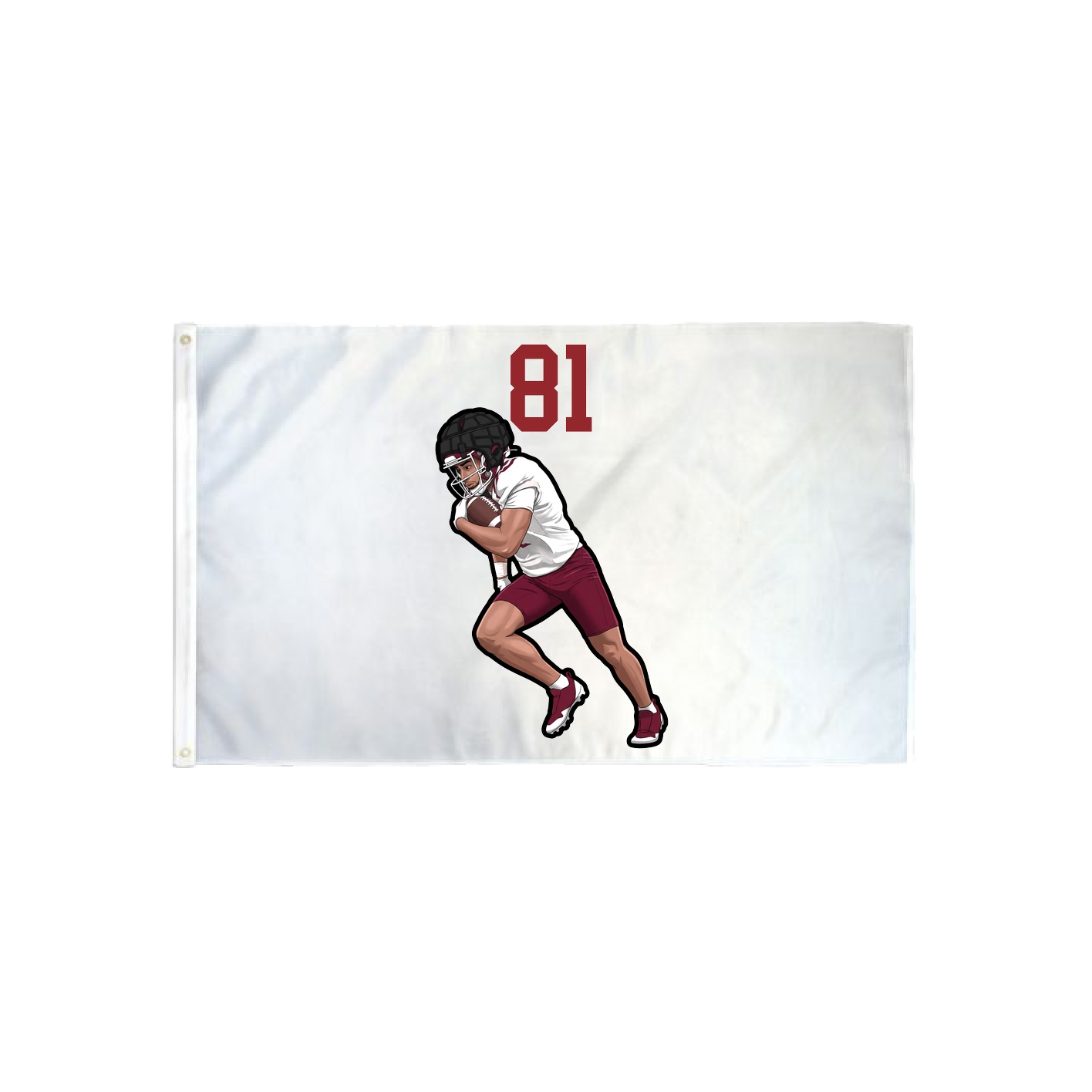 3x5 Flag — Number Top in Classic