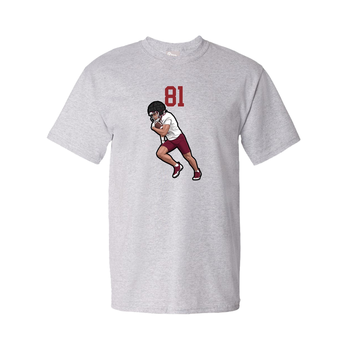 Tee — Number Top in Grey