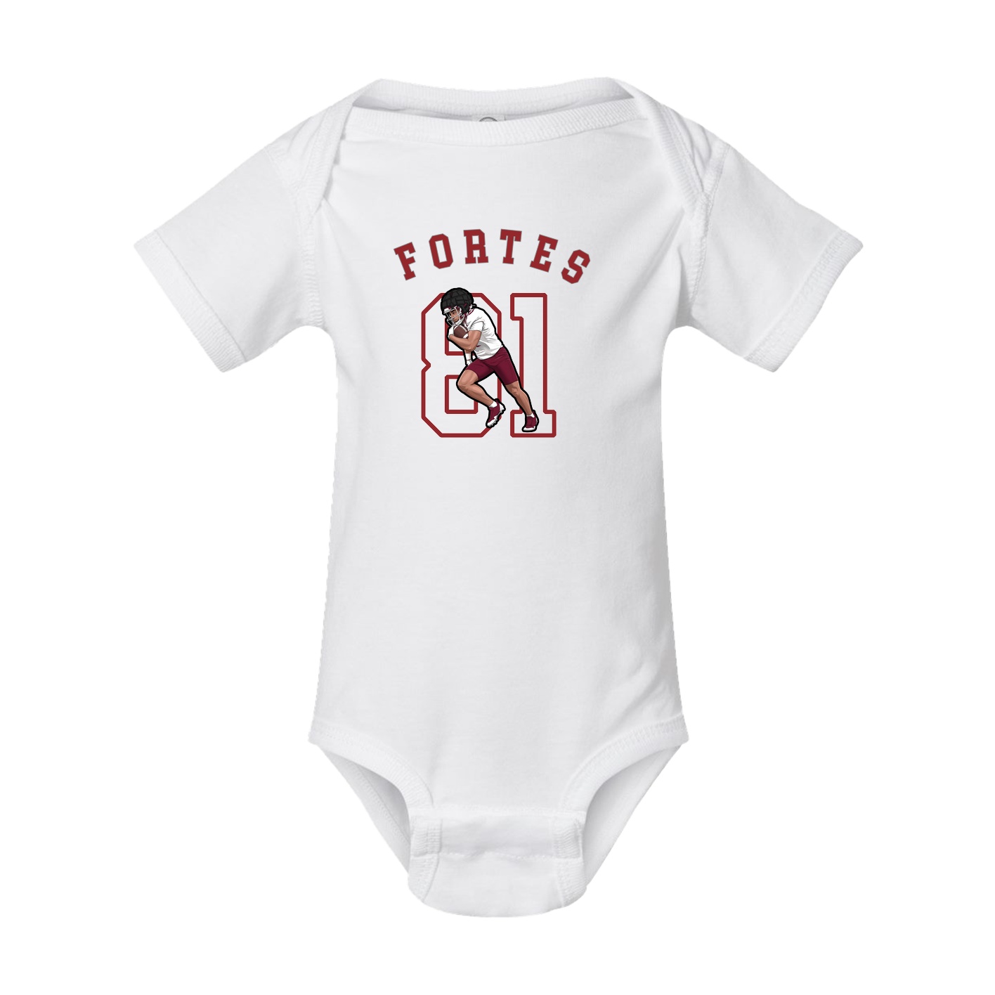 Baby Onesie — Shirsey Arch in White