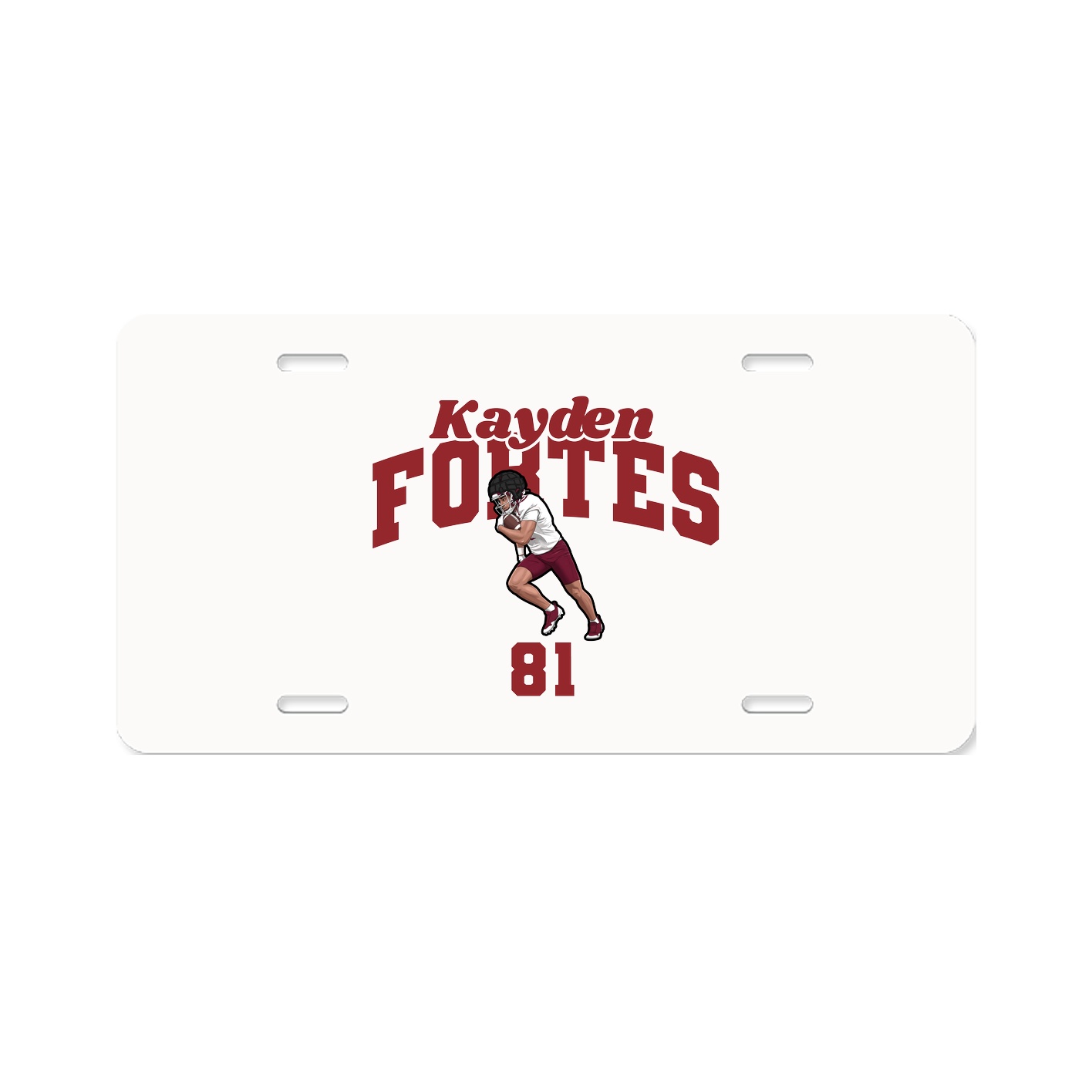License Plate — Signature Arch in Classic