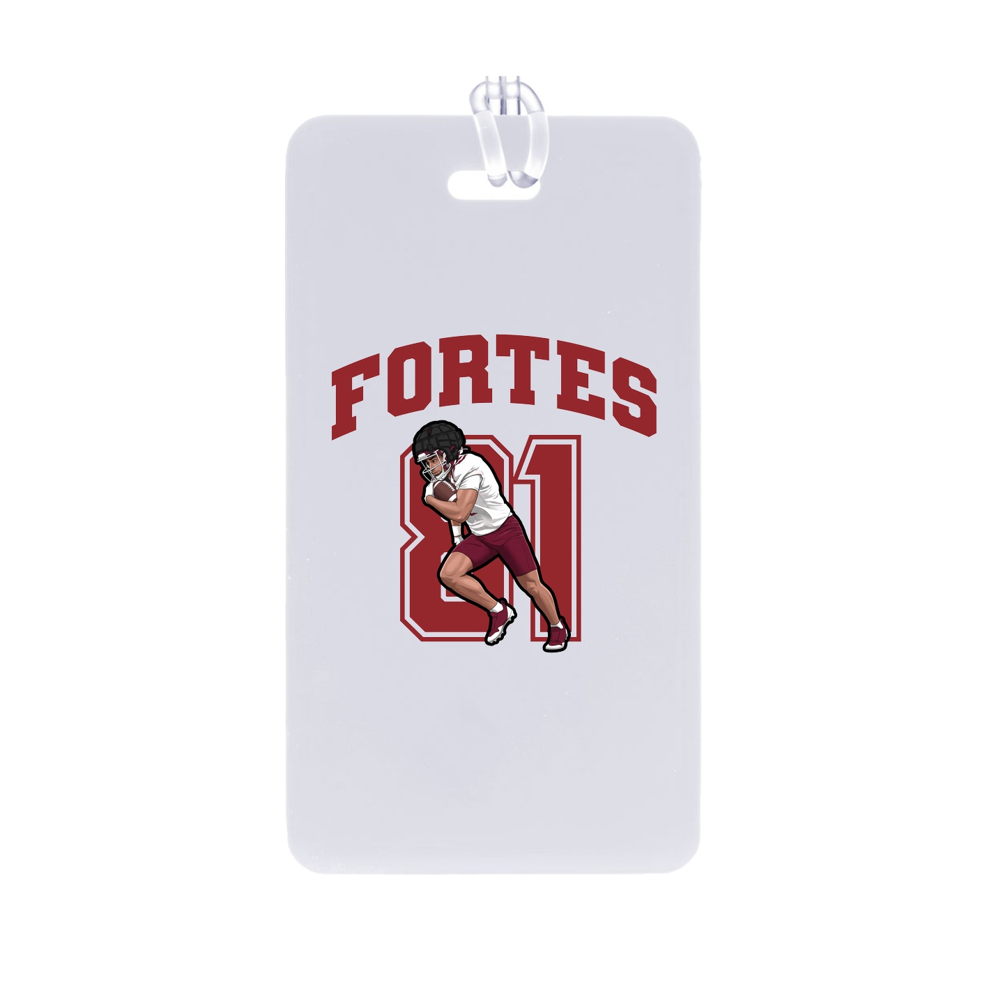 Bag Tag — Number in Classic