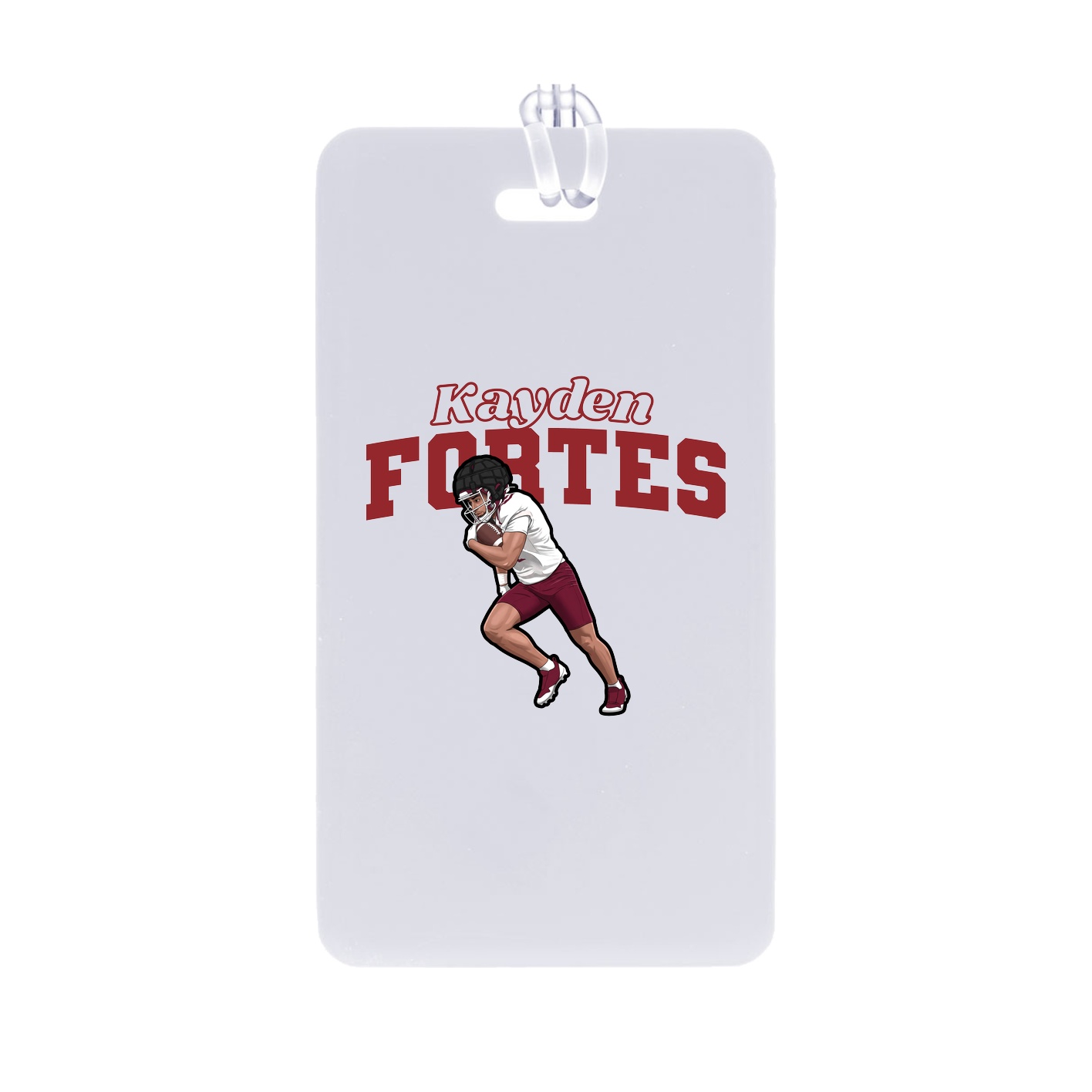 Bag Tag — Name Arch in Classic