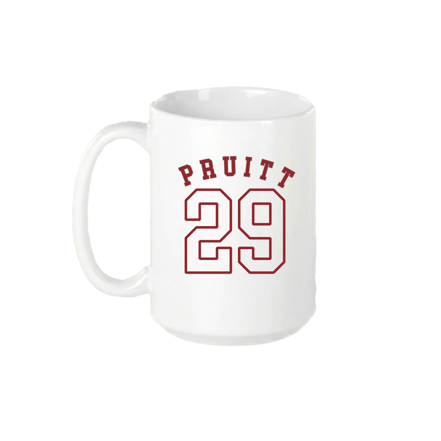 15oz Coffee Mug — Shirsey Arch in White