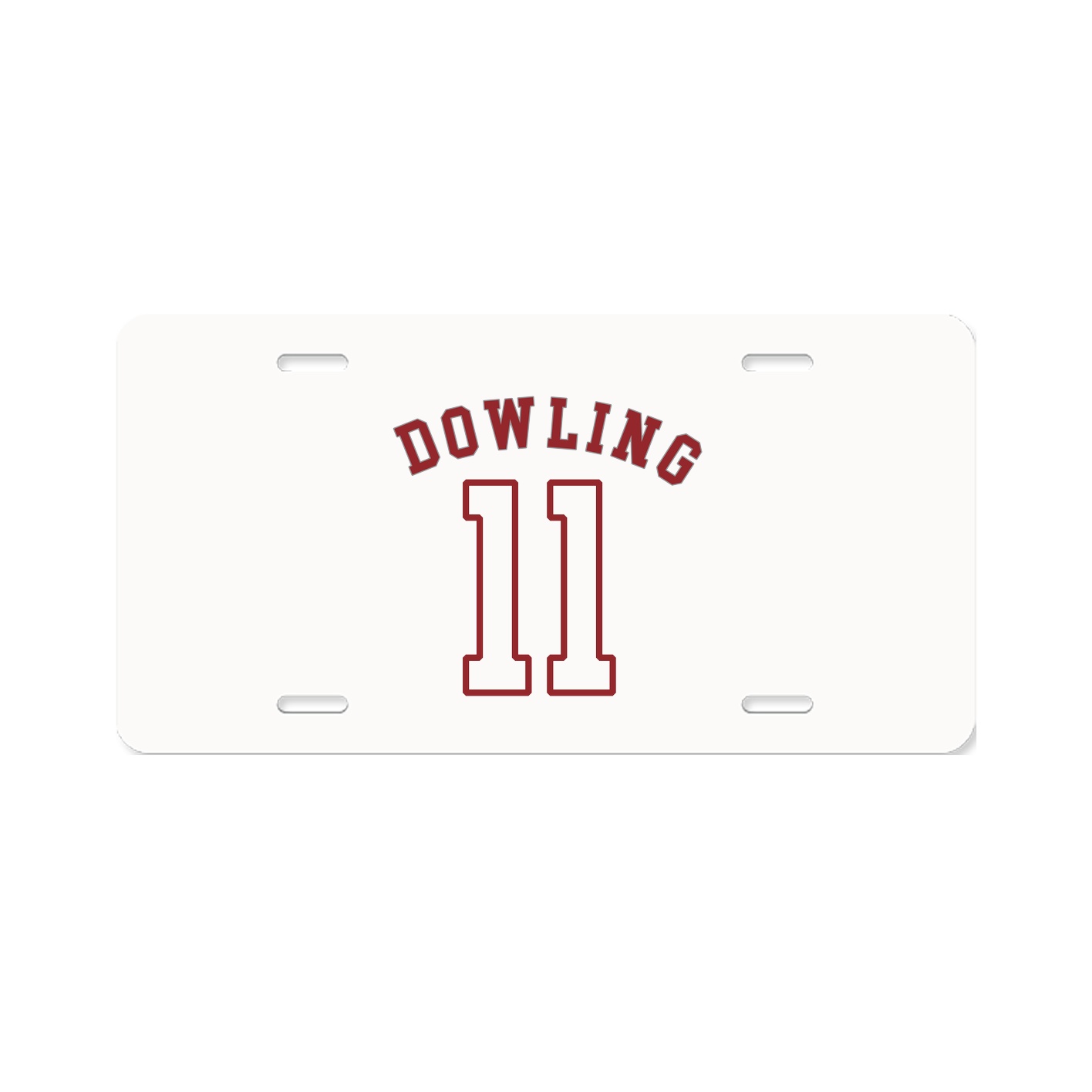 License Plate — Shirsey Arch in Classic