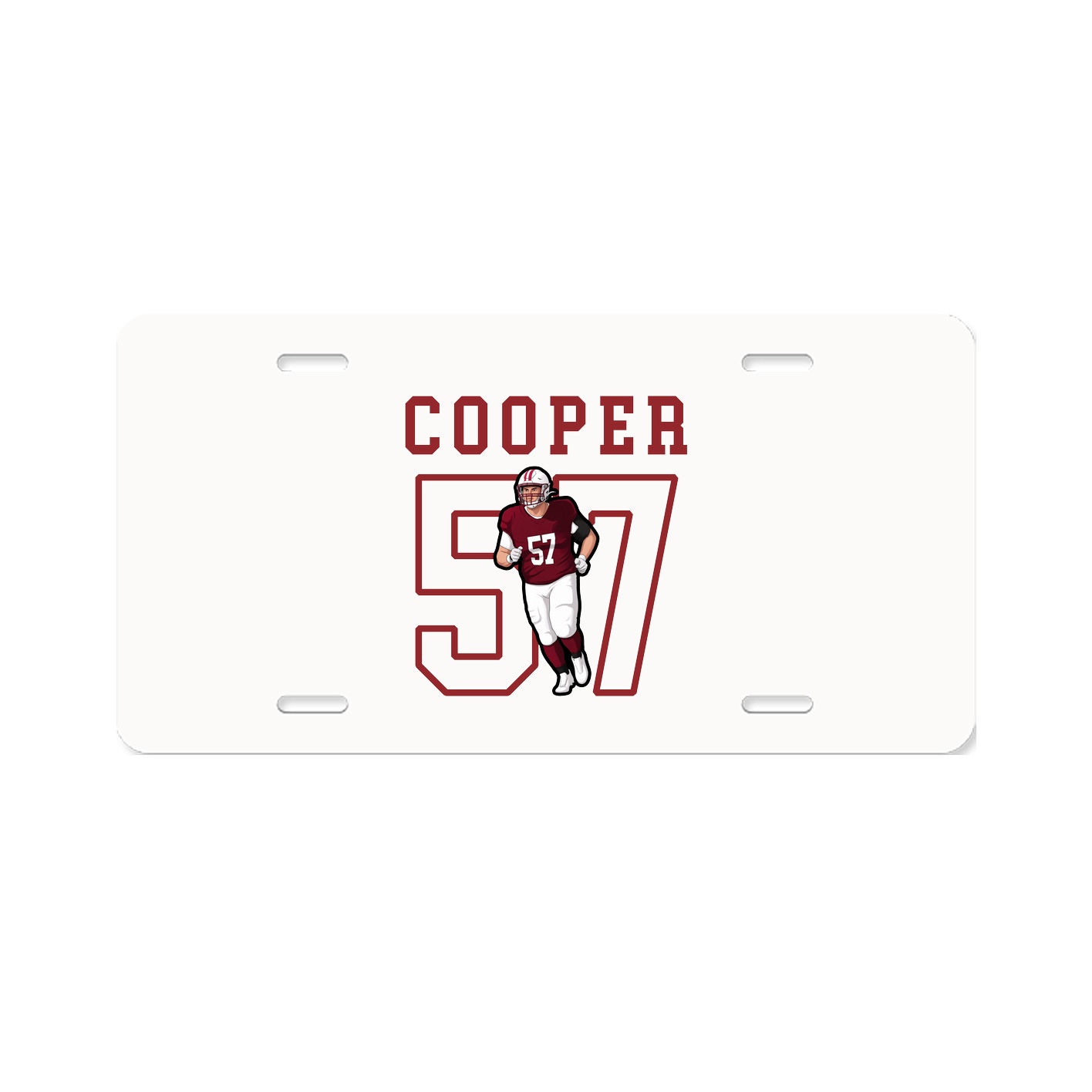 License Plate — Shirsey in Classic