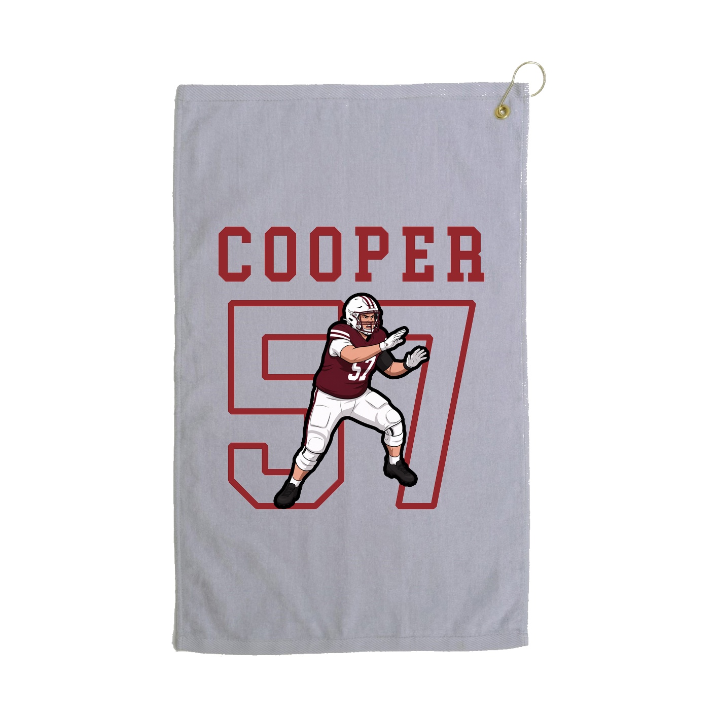 Golf Towel — Shirsey in Grey