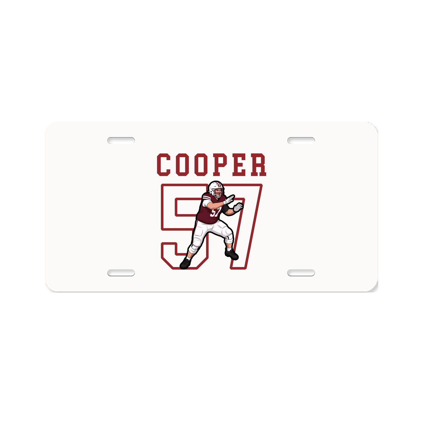 License Plate — Shirsey in Classic