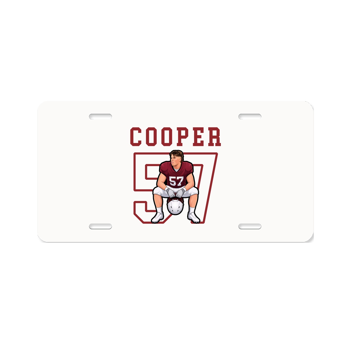 License Plate — Shirsey in Classic