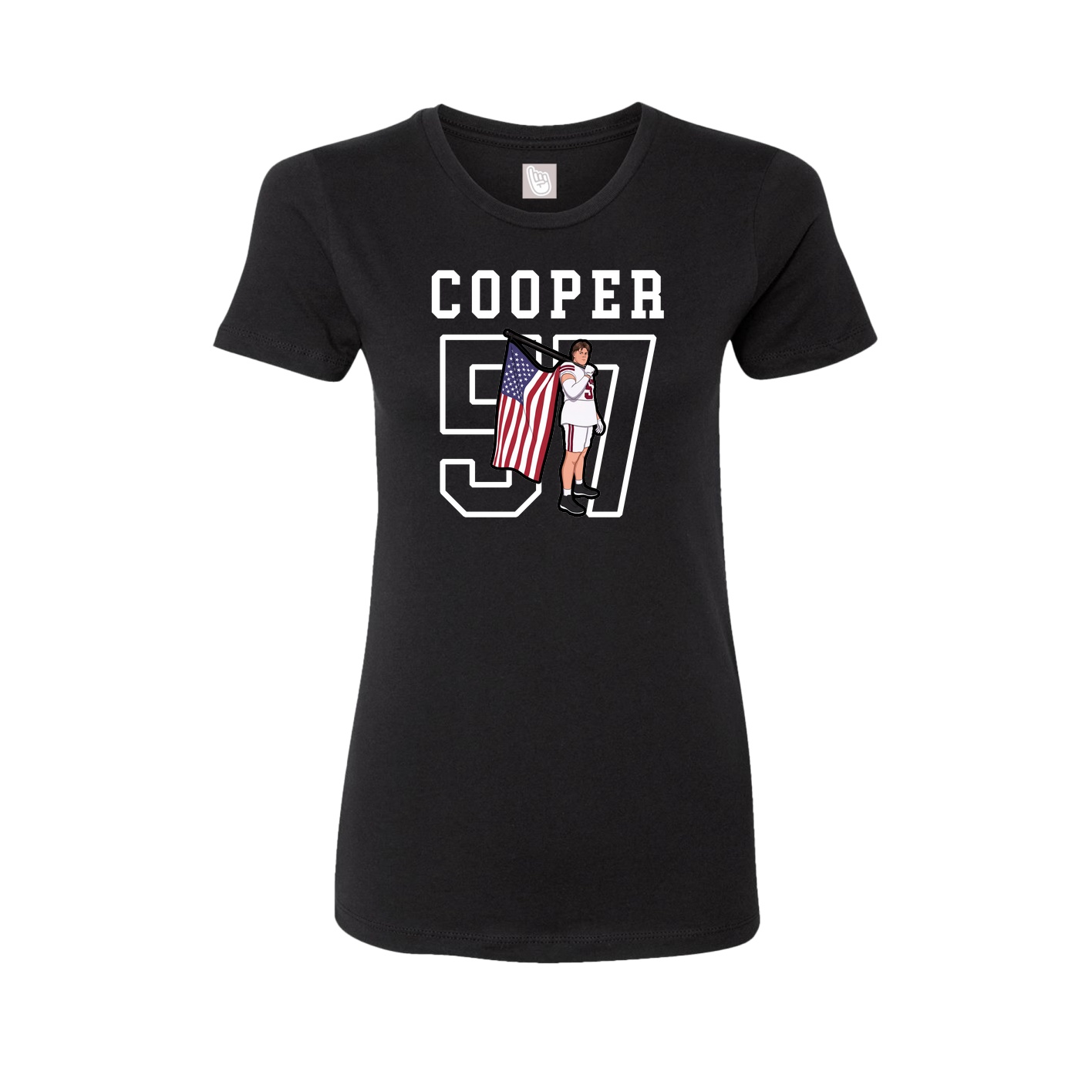 Fitted Women's Tee — Shirsey in Black