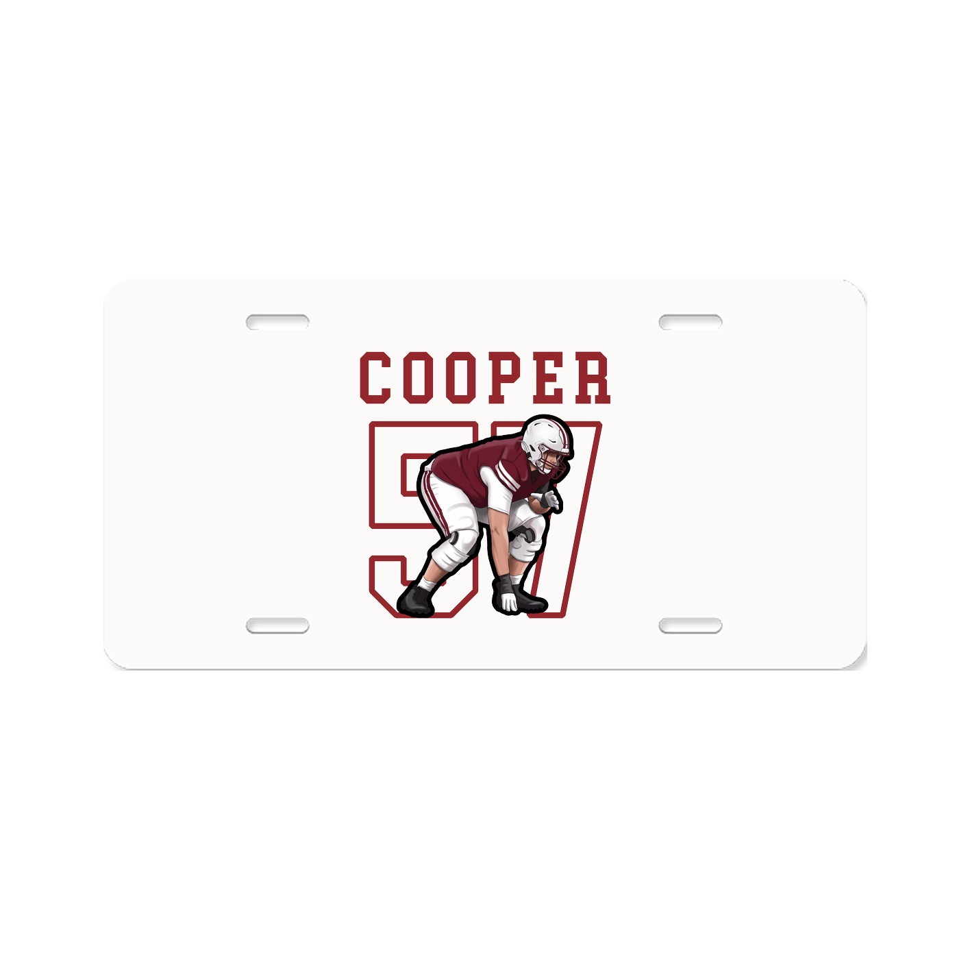 License Plate — Shirsey in Classic
