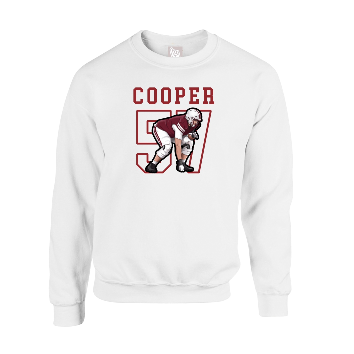 Fleece Crew — Shirsey in White