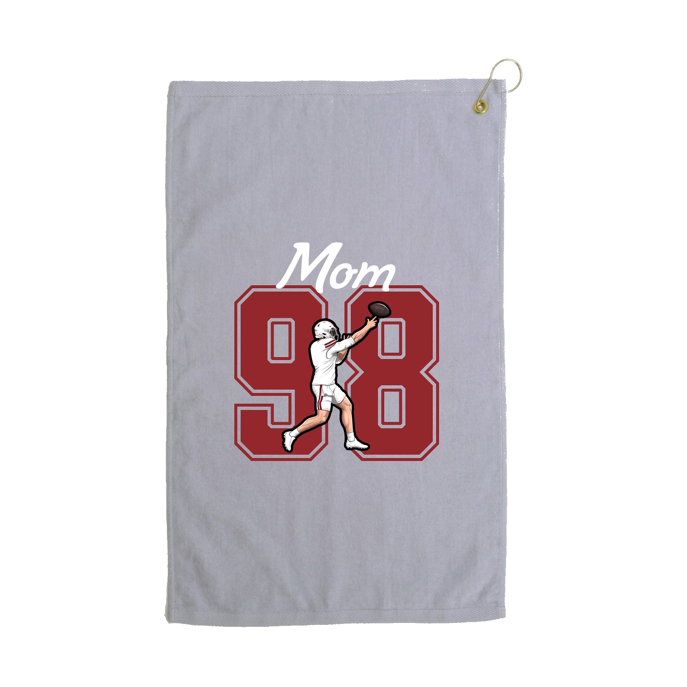 Golf Towel — Mothers Day Shirsey in Grey