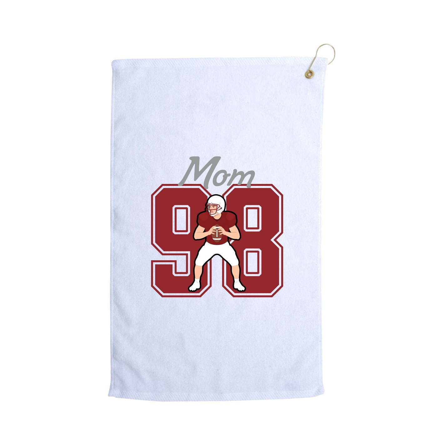 Golf Towel — Mothers Day Shirsey in White