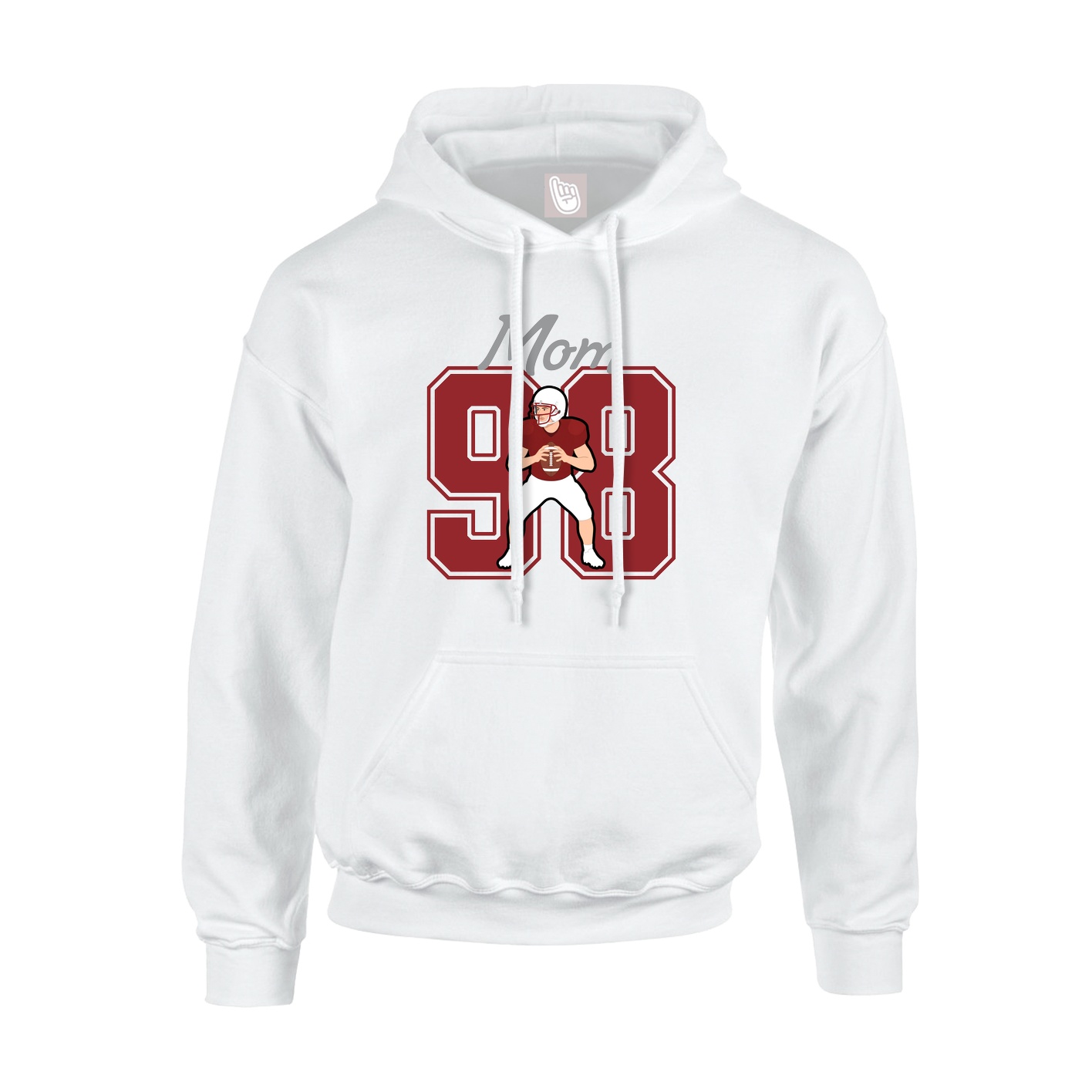 Youth Hoodie — Mothers Day Shirsey in White