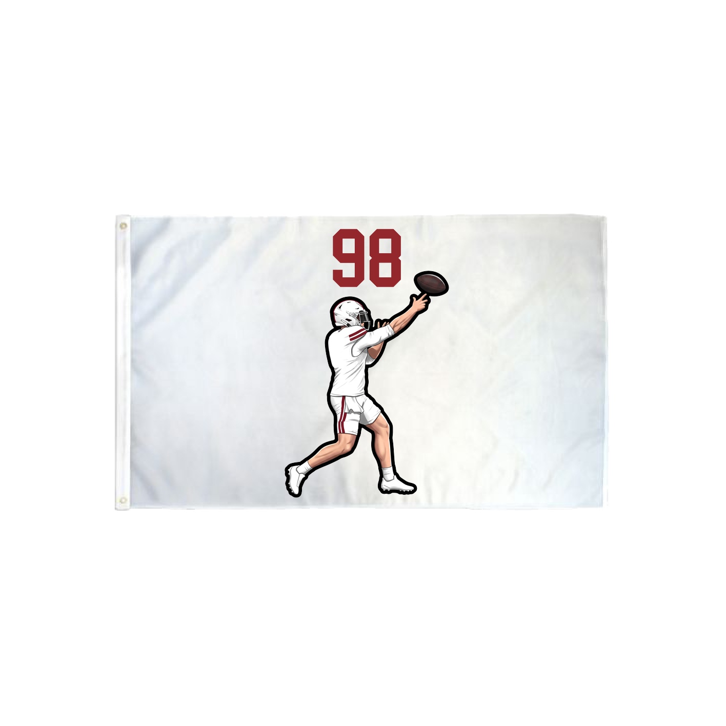 3x5 Flag — Number Top in Classic