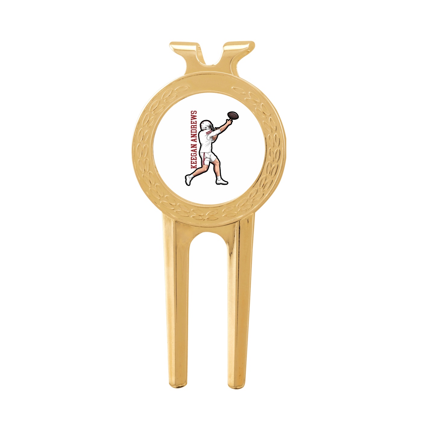 Divot Tool with Ball Marker — Name Vertical in Classic