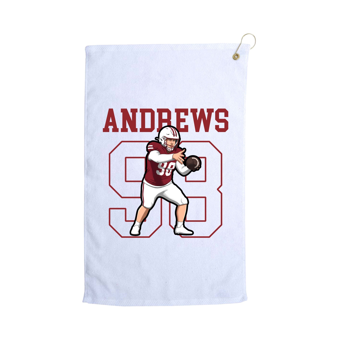 Golf Towel — Shirsey in White
