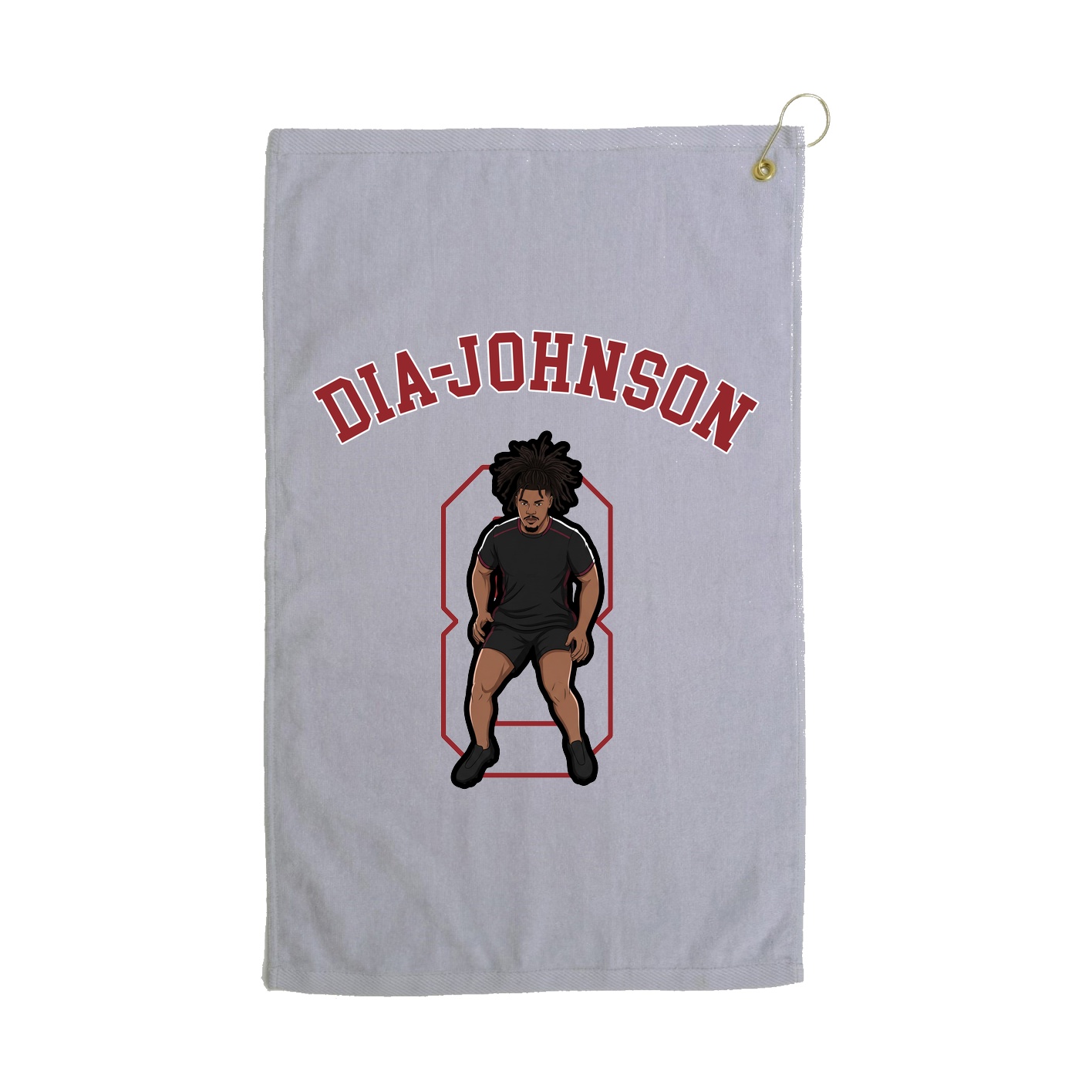 Golf Towel — Shirsey Arch in Grey