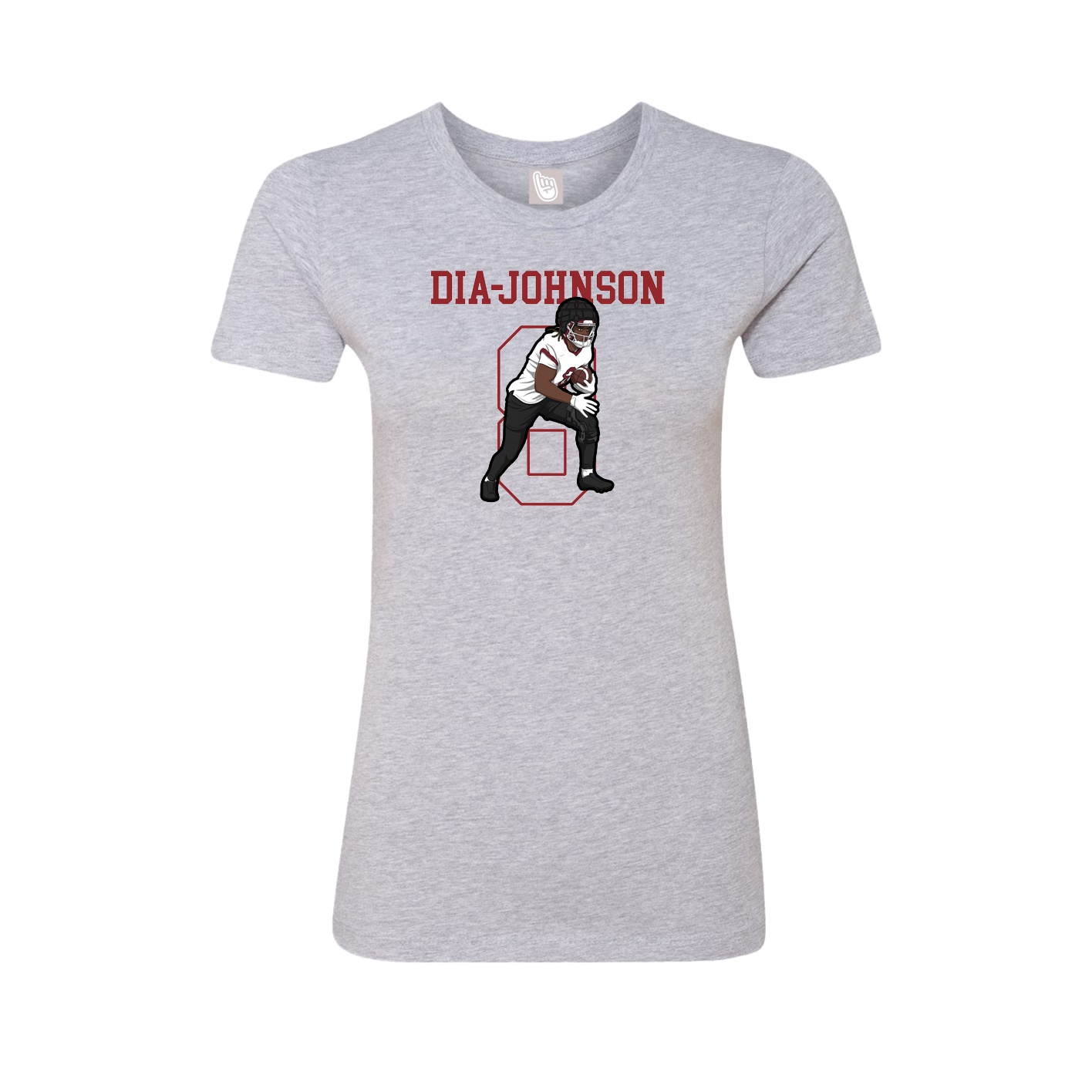 Fitted Women's Tee — Shirsey in Grey