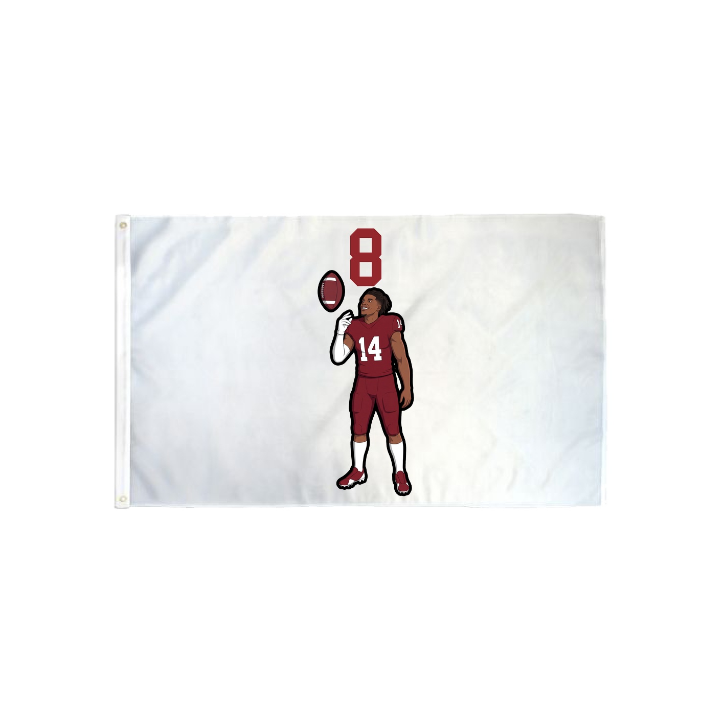 3x5 Flag — Number Top in Classic