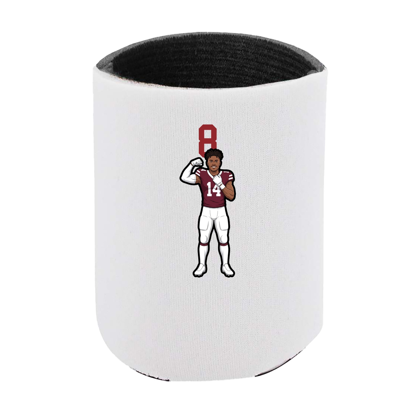 Can Holder — Number Top in White