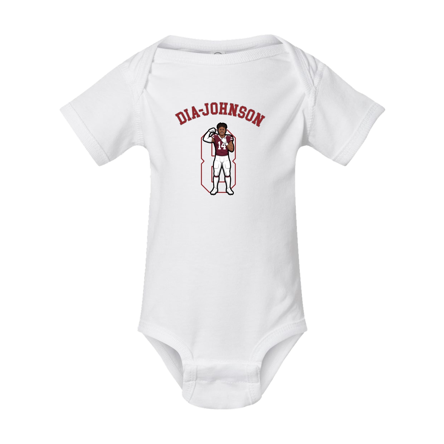 Baby Onesie — Shirsey Arch in White