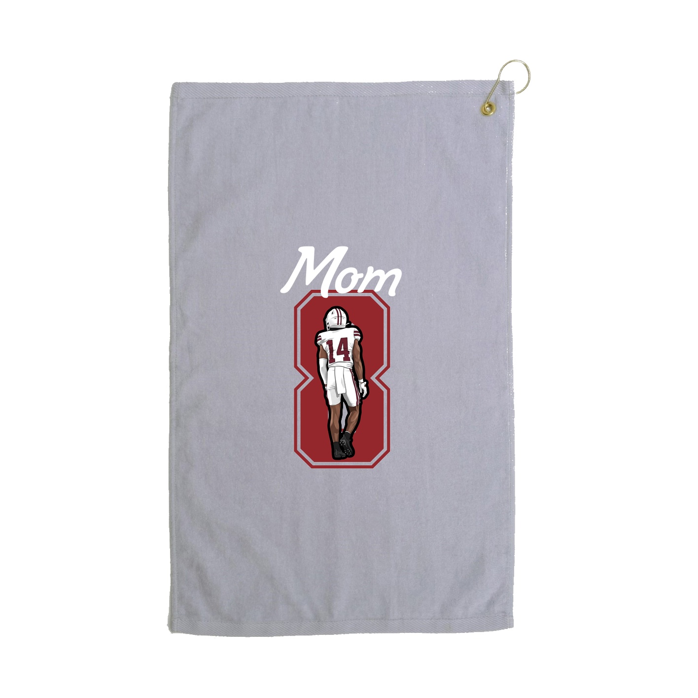 Golf Towel — Mothers Day Shirsey in Grey