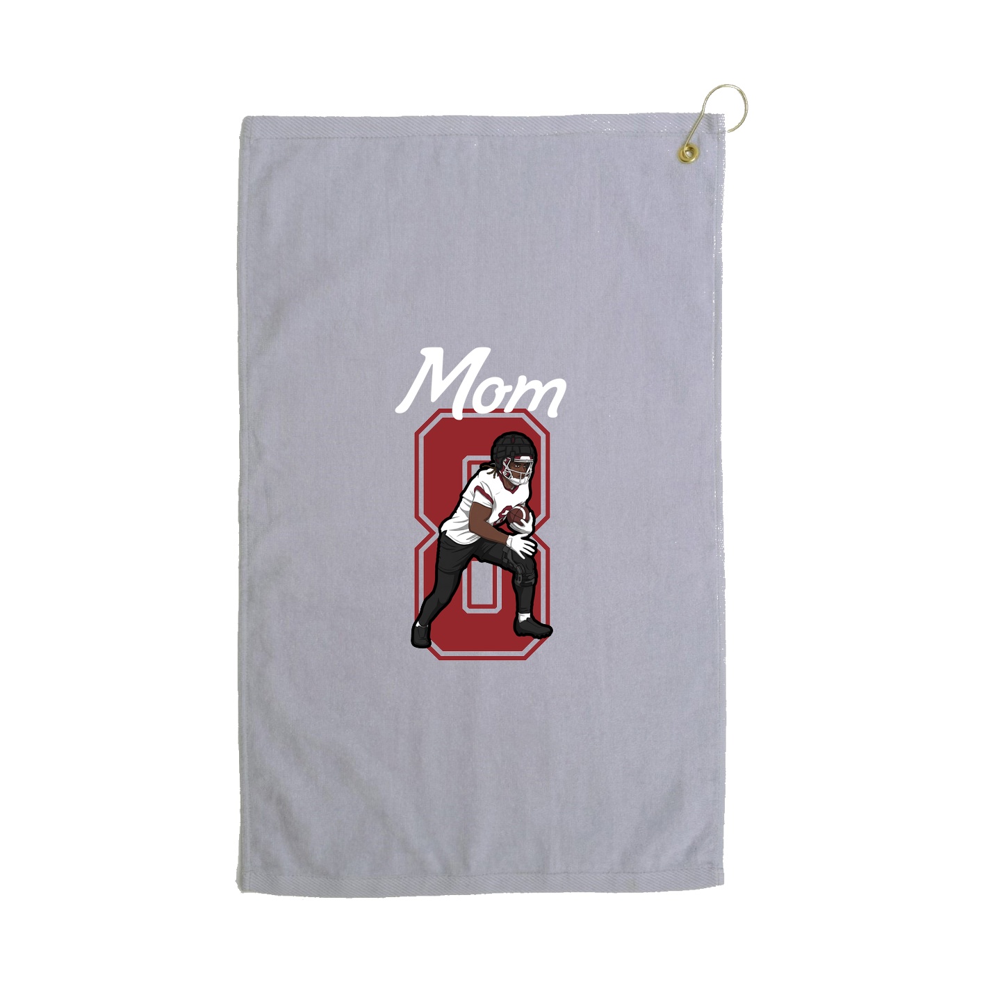 Golf Towel — Mothers Day Shirsey in Grey