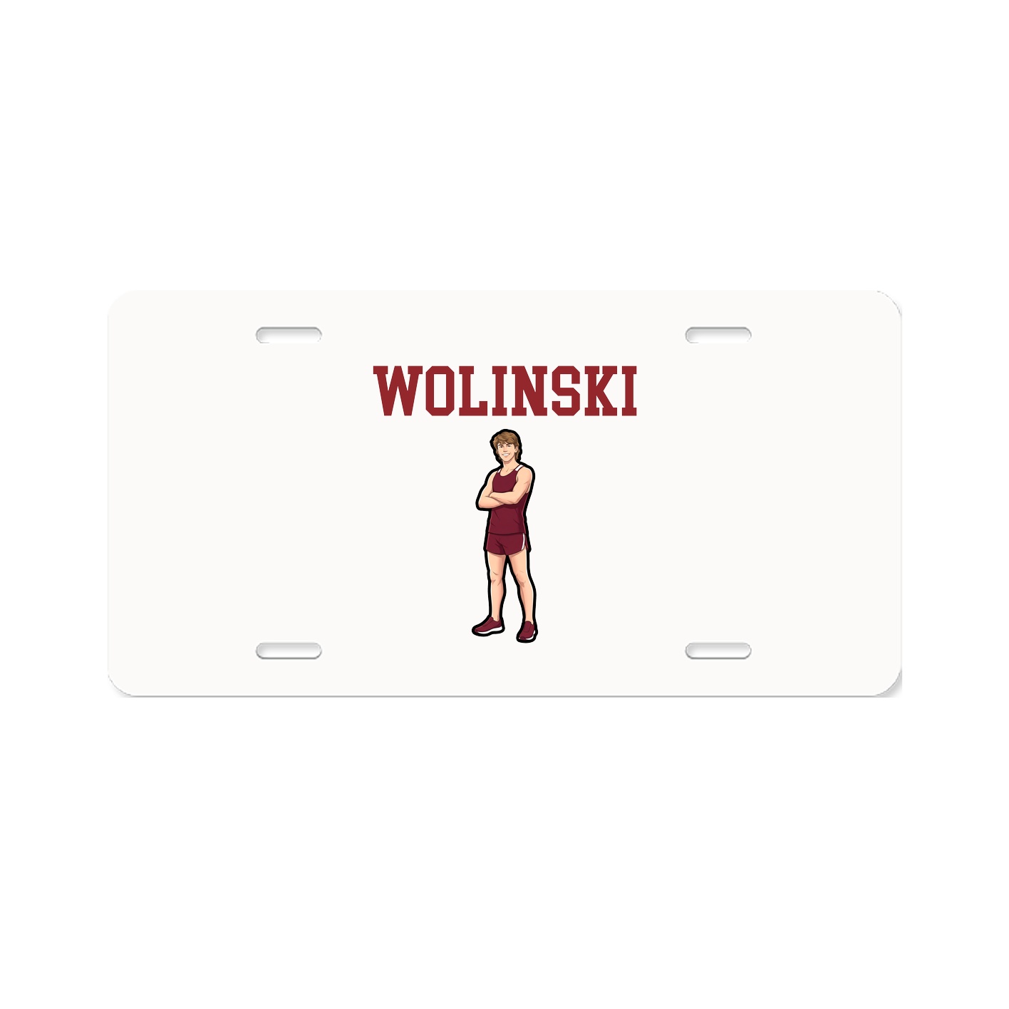 License Plate — Shirsey in Classic