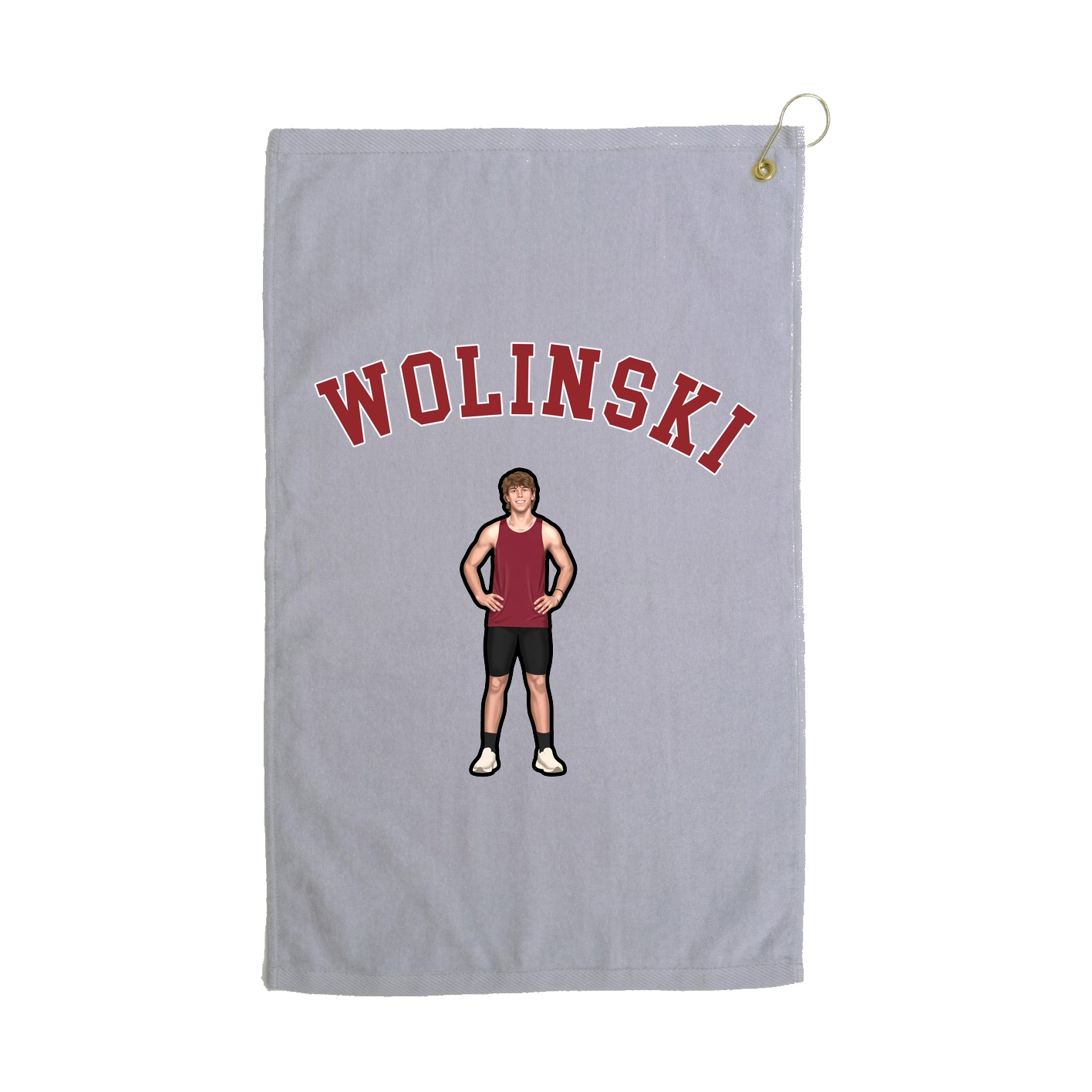 Golf Towel — Shirsey Arch in Grey