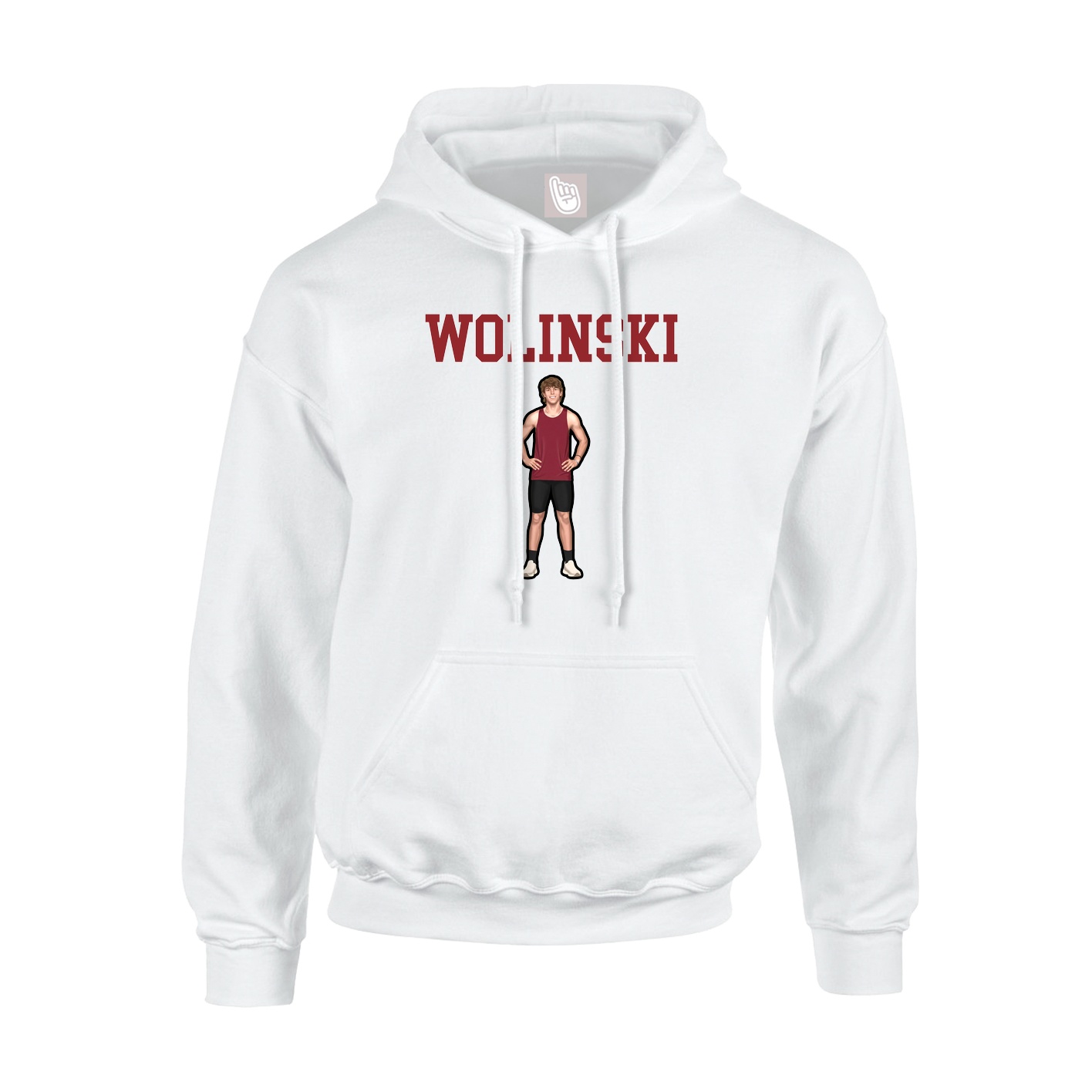 Youth Hoodie — Shirsey in White