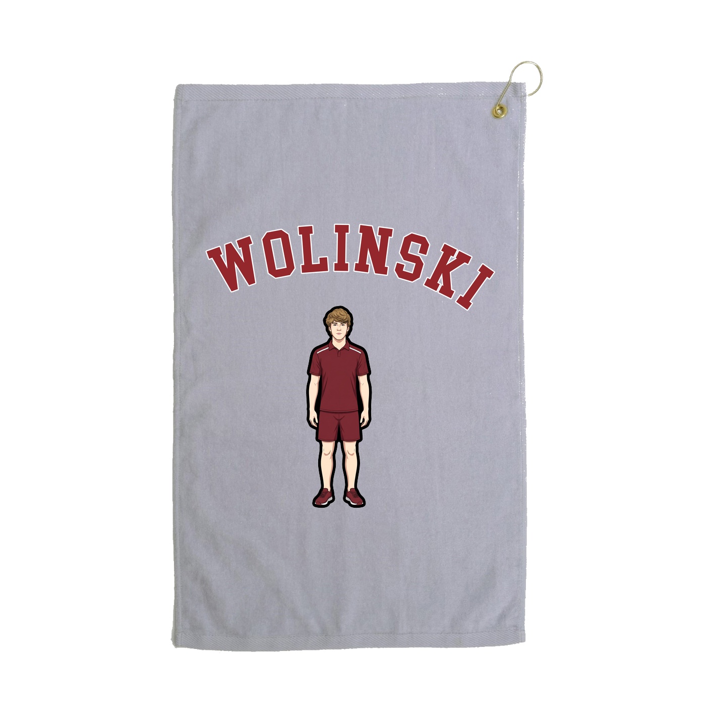 Golf Towel — Shirsey Arch in Grey