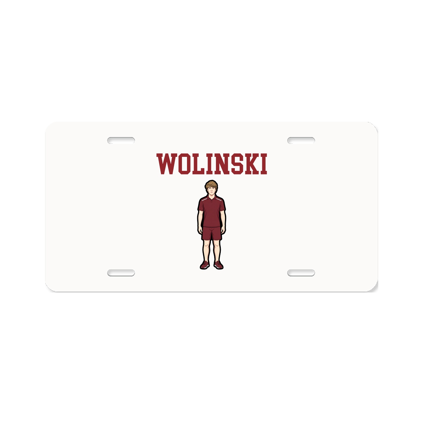 License Plate — Shirsey in Classic