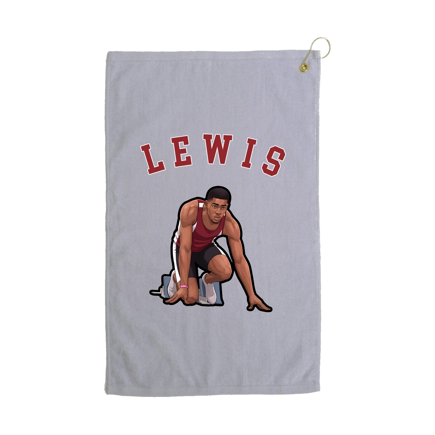 Golf Towel — Shirsey Arch in Grey