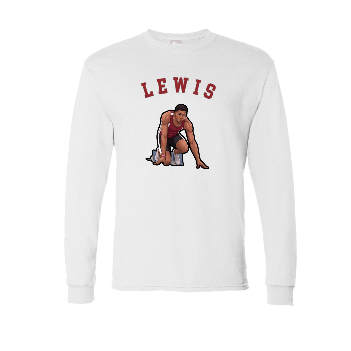 Long Sleeve Tee — Shirsey Arch in White