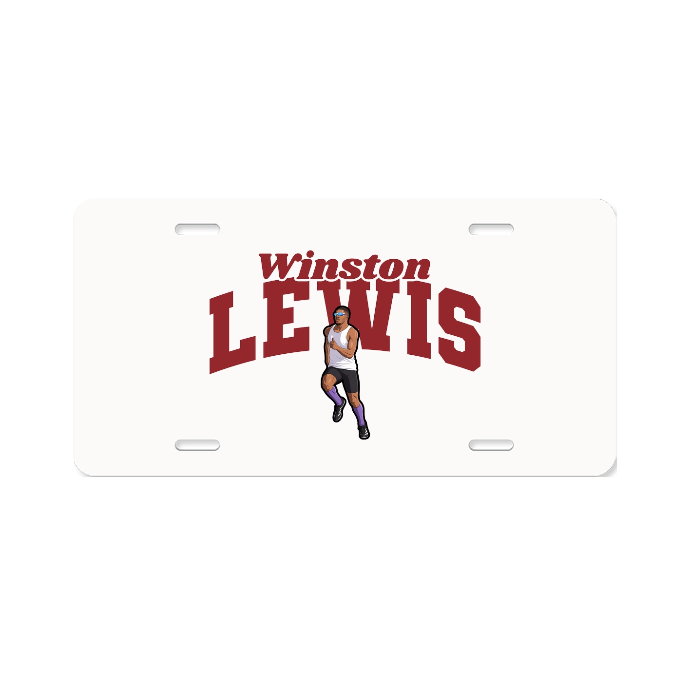 License Plate — Signature Arch in Classic