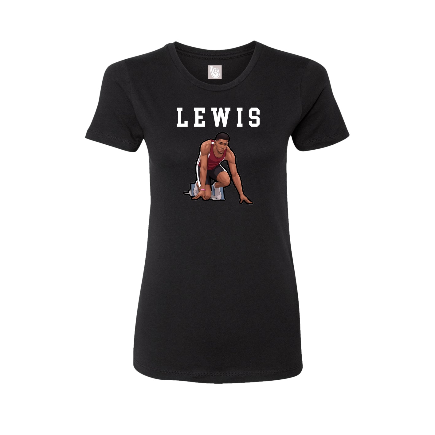 Fitted Women's Tee — Shirsey in Black