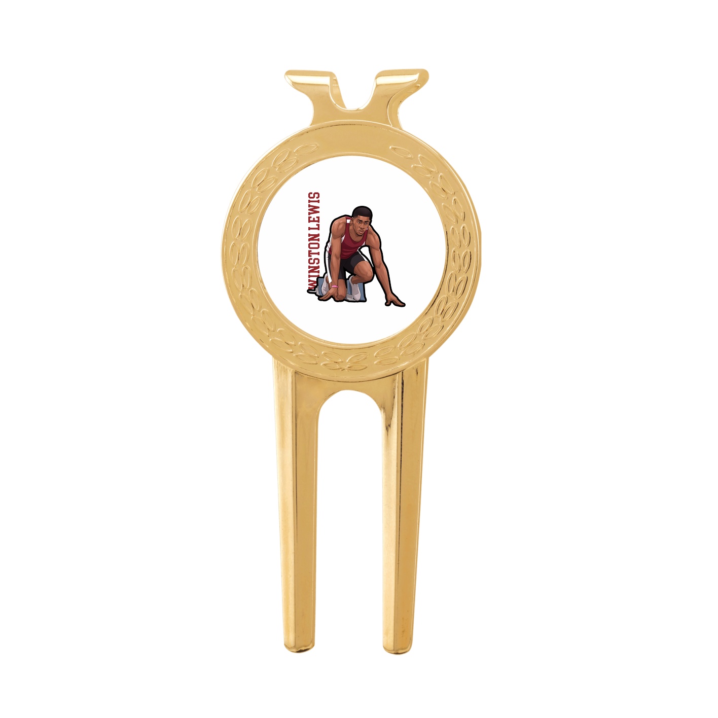 Divot Tool with Ball Marker — Name Vertical in Classic