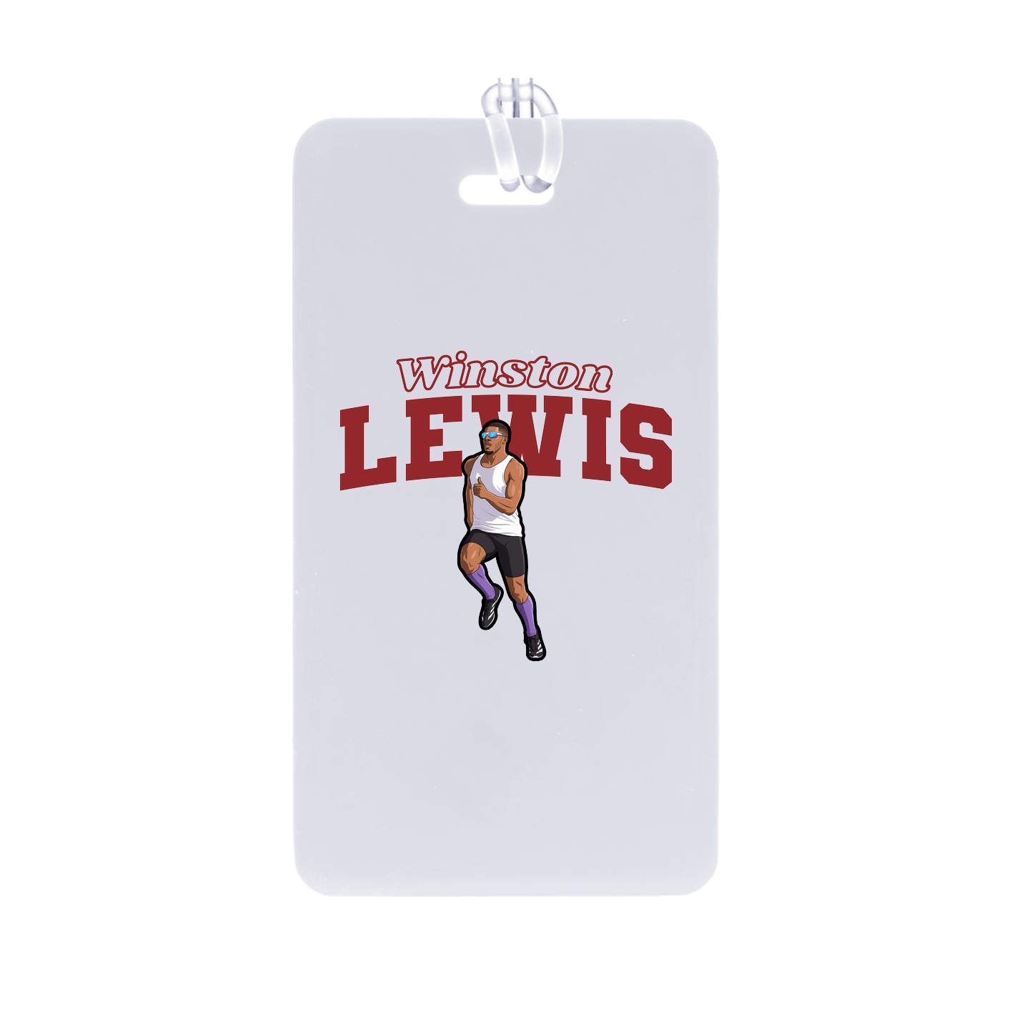 Bag Tag — Name Arch in Classic