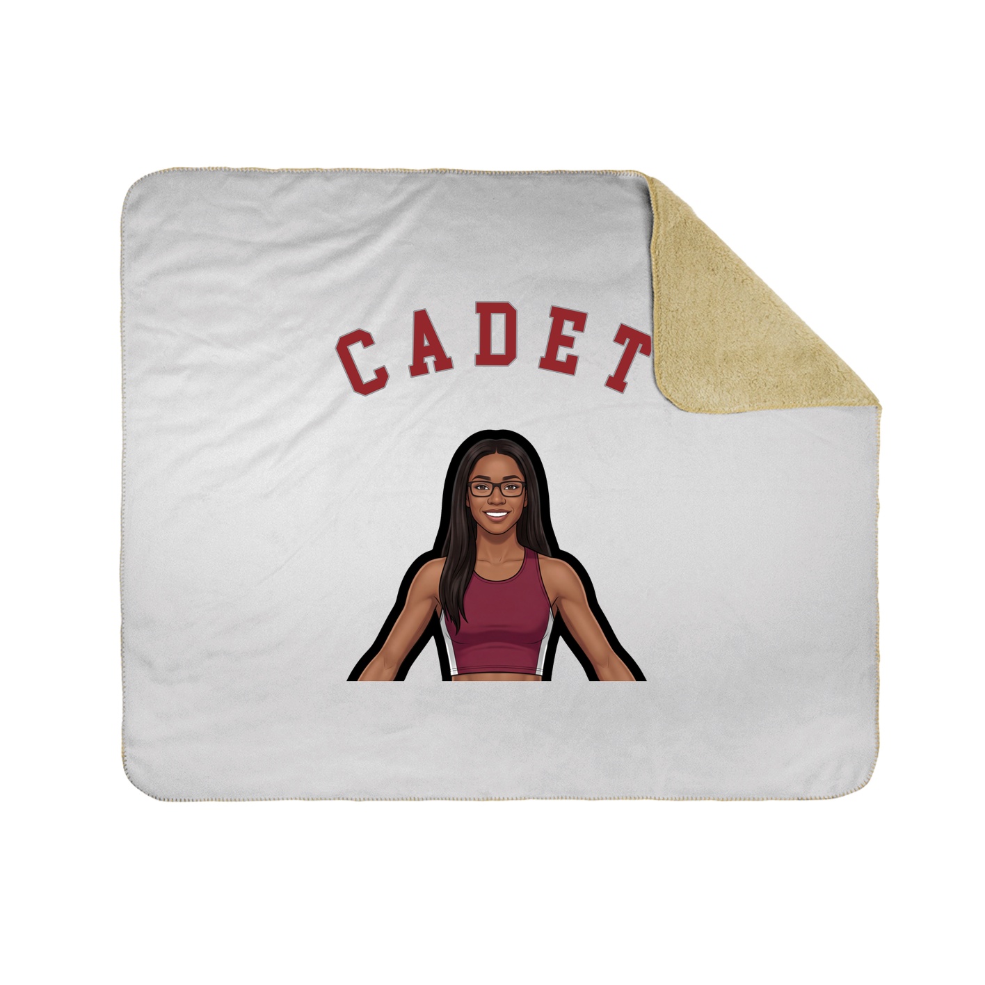 Throw Blanket — Shirsey Arch in White