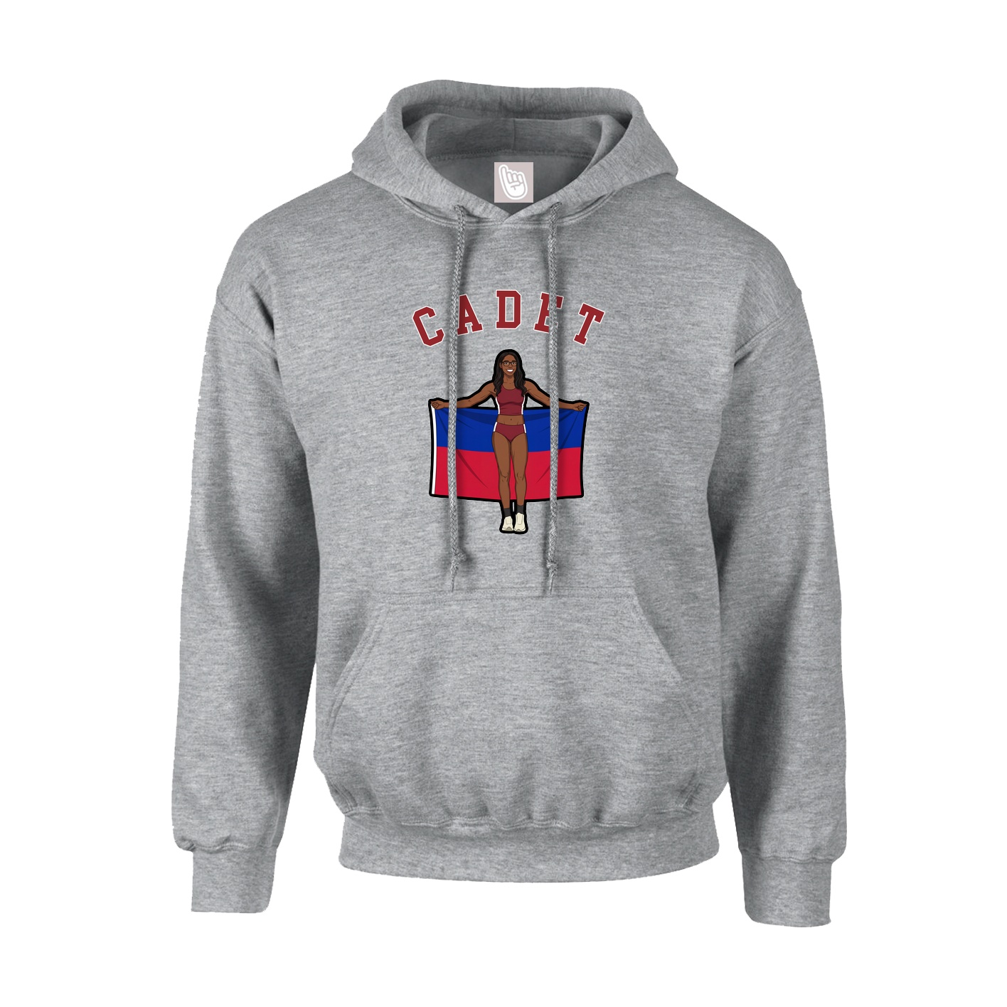 Hoodie — Shirsey Arch in Grey
