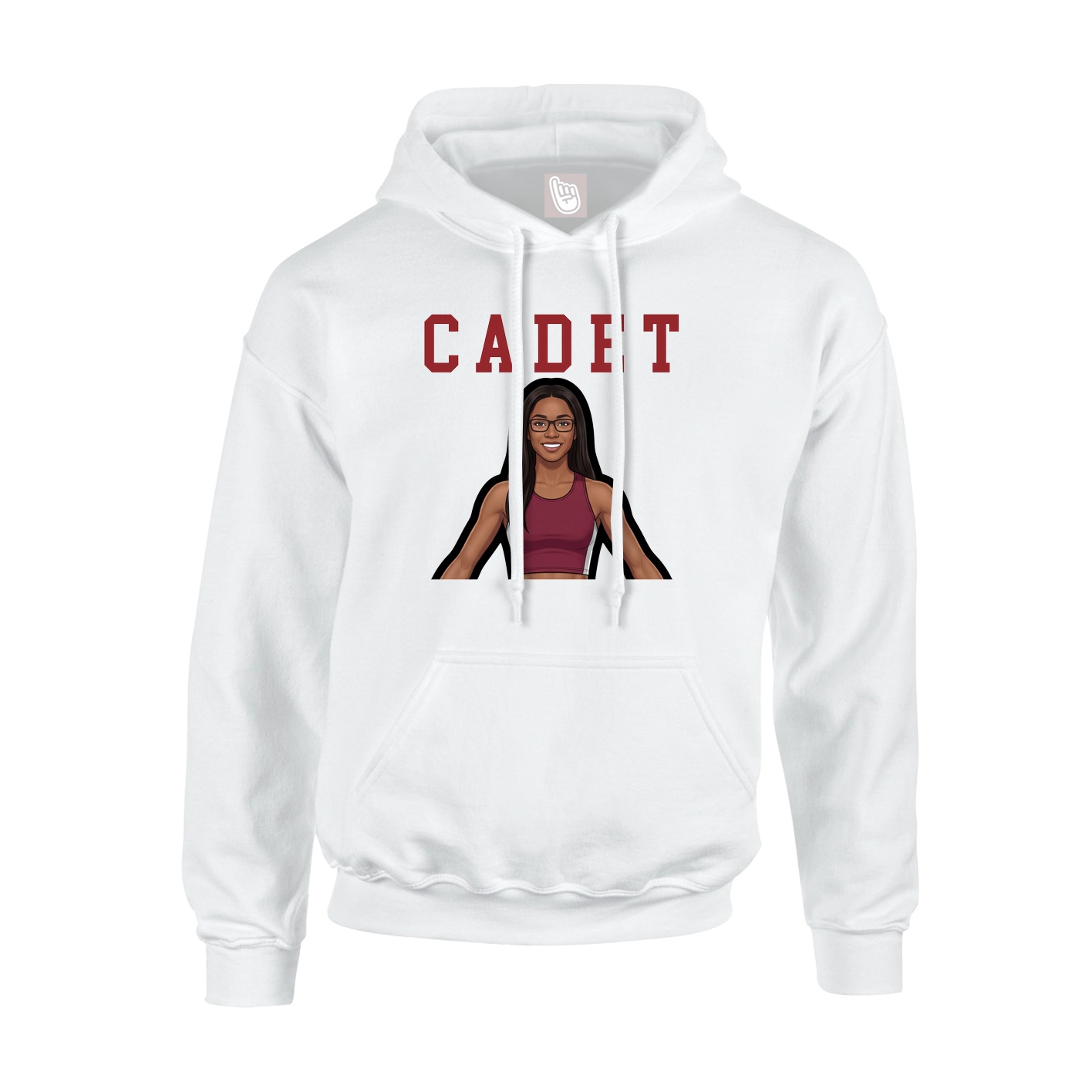 Youth Hoodie — Shirsey in White