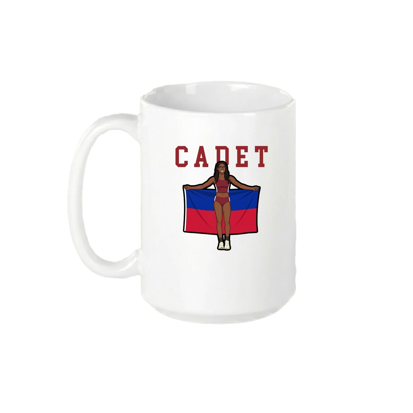 15oz Coffee Mug — Shirsey in White