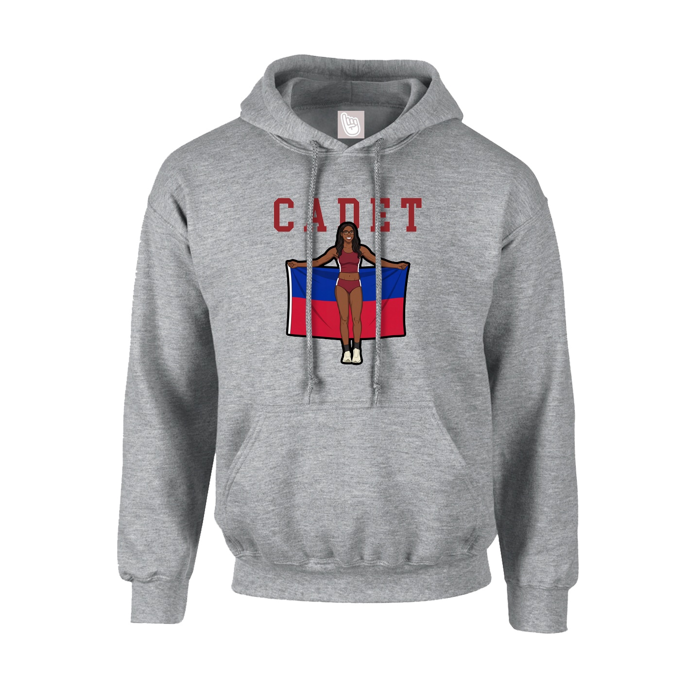 Hoodie — Shirsey in Grey