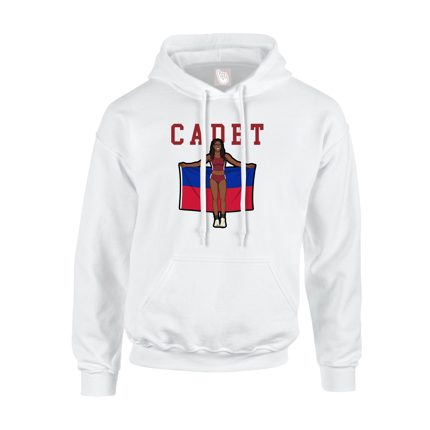 Youth Hoodie — Shirsey in White