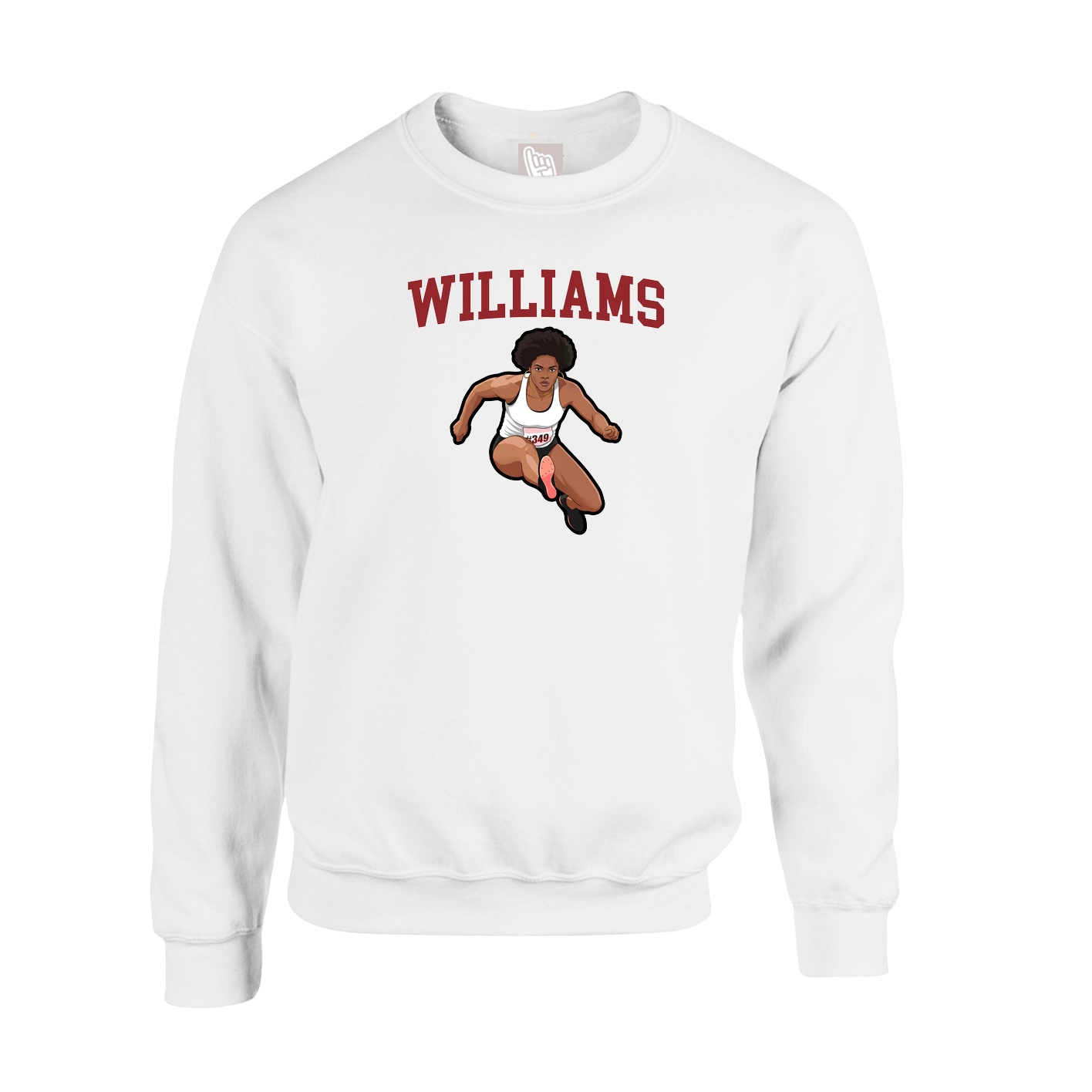Fleece Crew — Shirsey in White