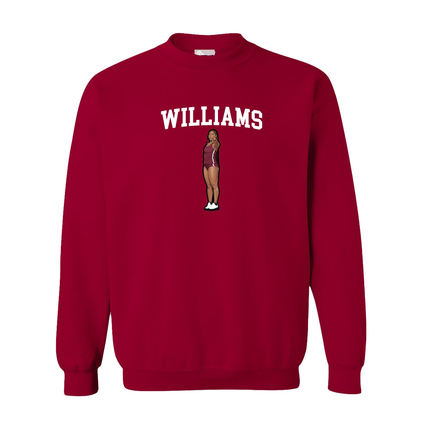 Fleece Crew — Shirsey in Cardinal